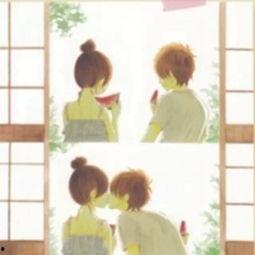 吃瓜可爱头像动漫男孩,吃瓜可爱，萌动你的心弦